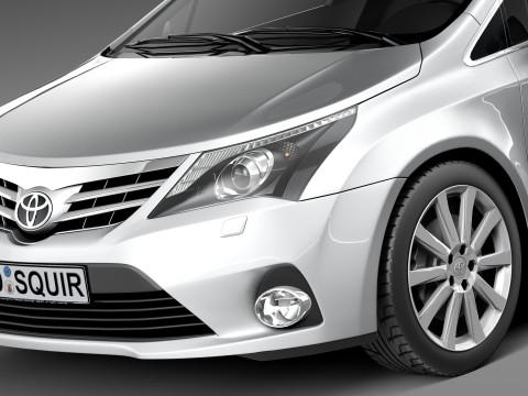 Toyota Avensis Estate 2013 3D Модель