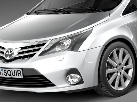 Toyota Avensis Estate 2013 3D Model