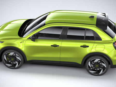 Fiat 600e Abarth 2025 Model 3D