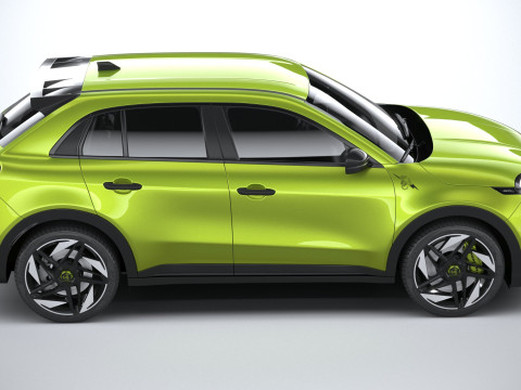 Fiat 600e Abarth 2025 Model 3D