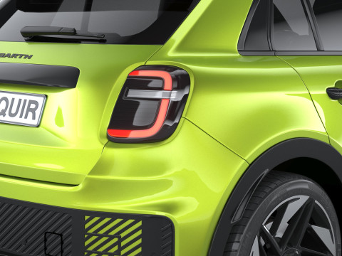 Fiat 600e Abarth 2025 Model 3D