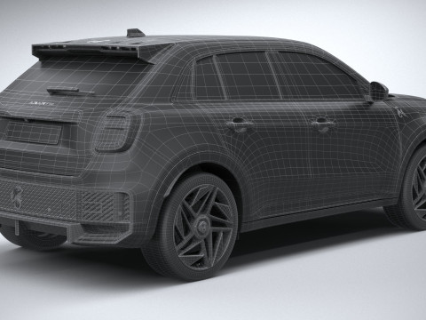Fiat 600e Abarth 2025 Model 3D