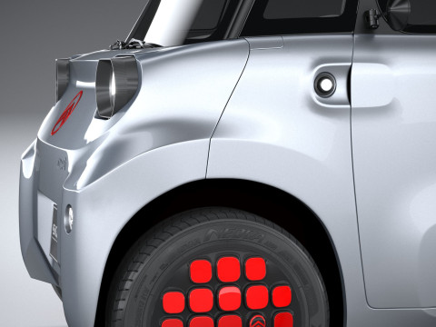 Citroen Ami 2025 3D-Modell