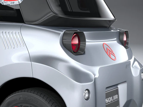 Citroen Ami 2025 3D Model