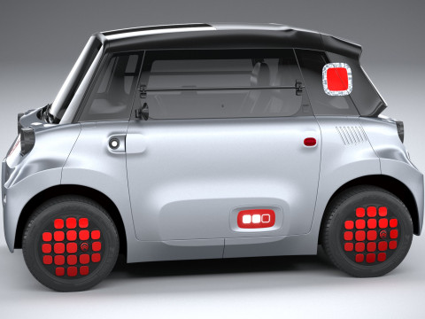 Citroen Ami 2025 3D-Modell