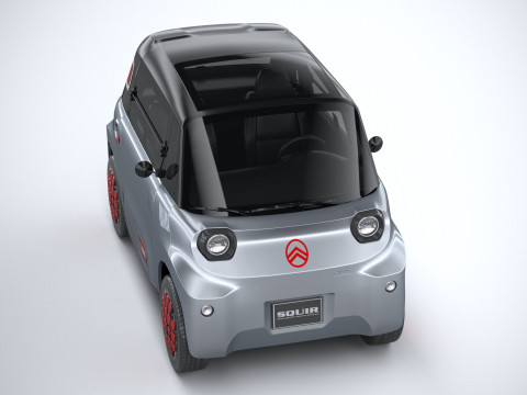 Citroen Ami 2025 3D-Modell