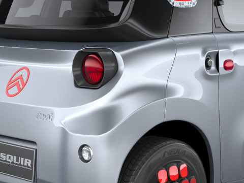 Citroen Ami 2025 3D-Modell