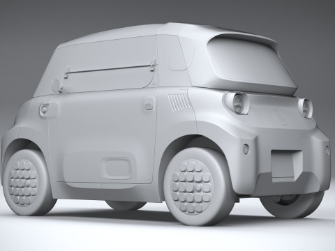 Citroen Ami 2025 3D-Modell