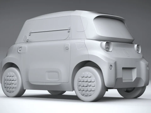 Citroen Ami 2025 3D Model