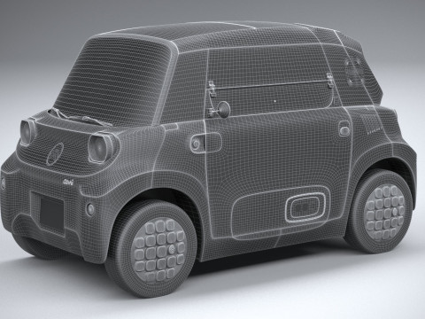 Citroen Ami 2025 3D-Modell