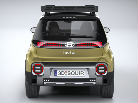 Hyundai Inster Cross 2025 Modelo 3D