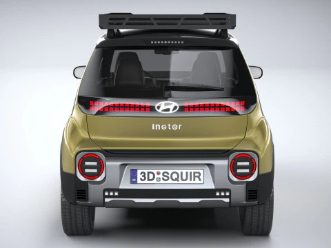 Hyundai Inster Cross 2025 3D Model
