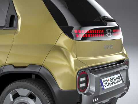 Hyundai Inster Cross 2025 3D Model