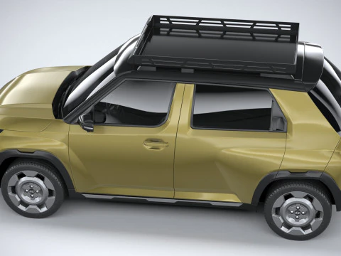 Hyundai Inster Cross 2025 3D Model