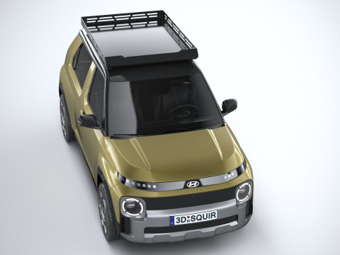 Hyundai Inster Cross 2025 Modelo 3D