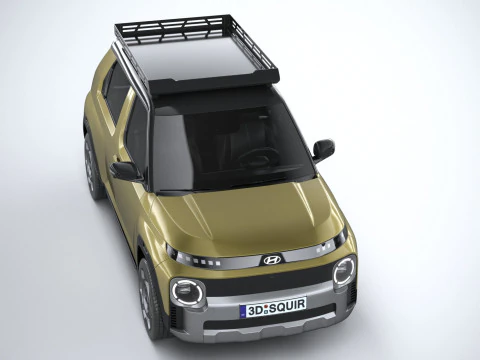 Hyundai Inster Cross 2025 3D Model