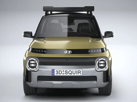 Hyundai Inster Cross 2025 3D Model