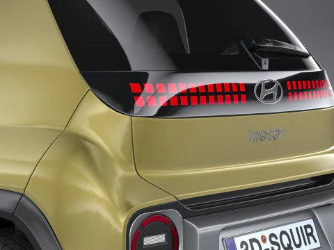Hyundai Inster Cross 2025 3D Model