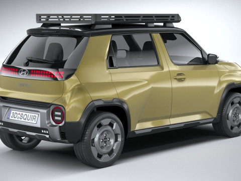 Hyundai Inster Cross 2025 Modelo 3D