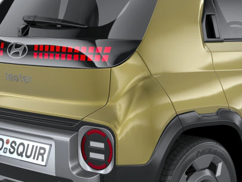 Hyundai Inster Cross 2025 3D Model