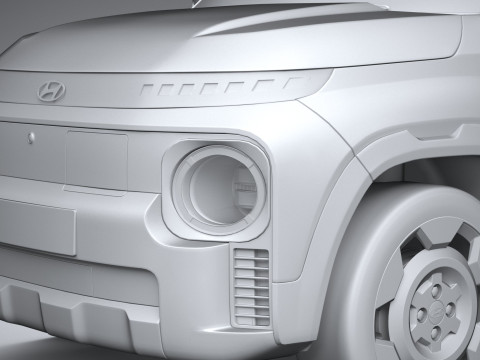 Hyundai Inster Cross 2025 Modelo 3D