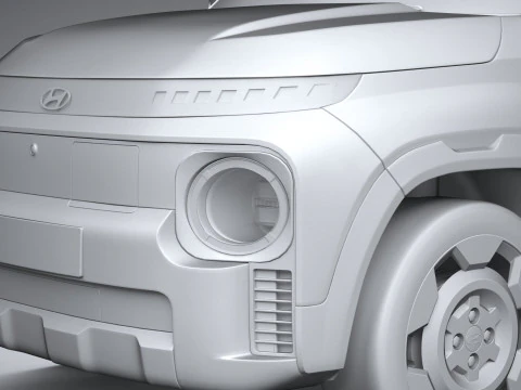 Hyundai Inster Cross 2025 3D Model