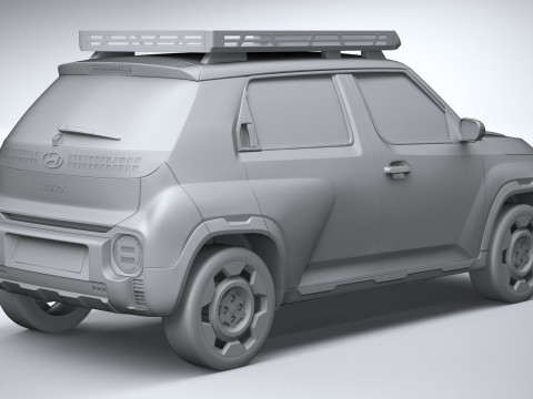 Hyundai Inster Cross 2025 Modelo 3D