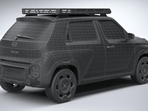 Hyundai Inster Cross 2025 3D Model
