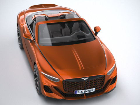 Bentley Batur Convertible 2025 3D Model