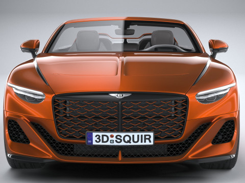 Bentley Batur Convertible 2025 3D Model