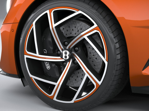 Bentley Batur Convertible 2025 3D Model