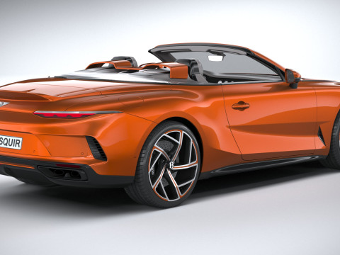 Bentley Batur Convertible 2025 3D Model