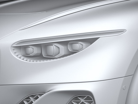 Bentley Batur Convertible 2025 3D Model