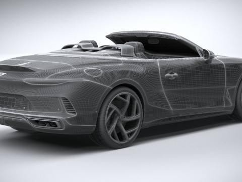 Bentley Batur Convertible 2025 3D Model
