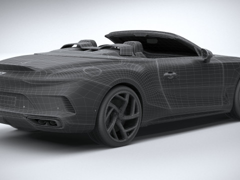 Bentley Batur Convertible 2025 3D Model
