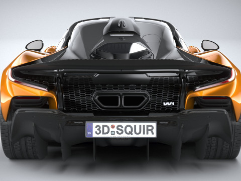 Mclaren W1 2025 Modelo 3D