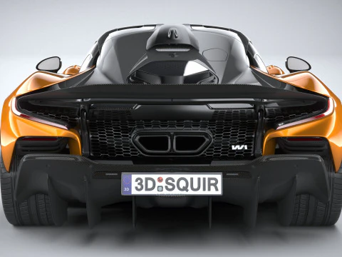 Mclaren W1 2025 3D Model