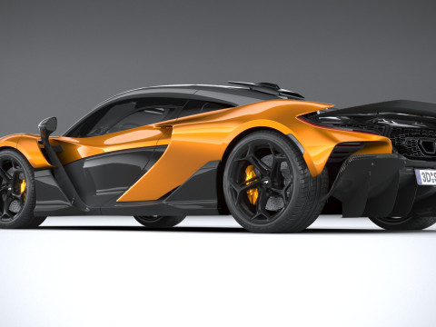 Mclaren W1 2025 Modelo 3D