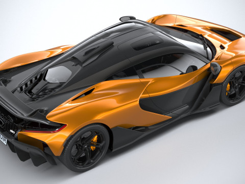 Mclaren W1 2025 Modelo 3D