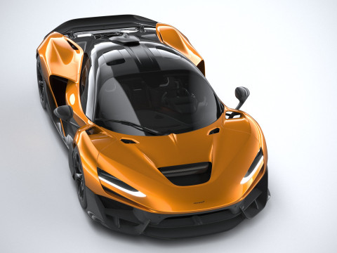 Mclaren W1 2025 Modelo 3D