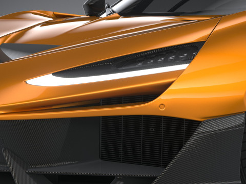 Mclaren W1 2025 Modelo 3D