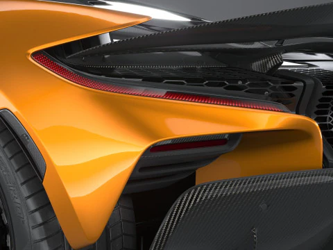 Mclaren W1 2025 3D Model