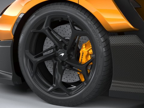 Mclaren W1 2025 Modelo 3D