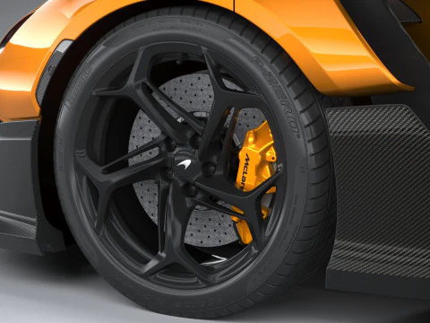 Mclaren W1 2025 3D Model