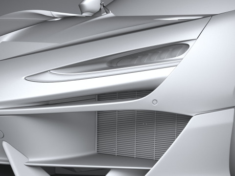 Mclaren W1 2025 Modelo 3D