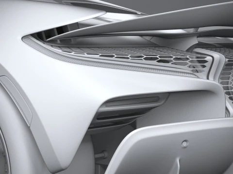 Mclaren W1 2025 3D Model