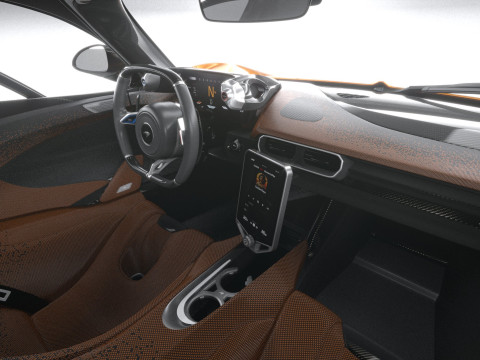 Mclaren W1 2025 Modelo 3D
