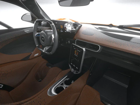 Mclaren W1 2025 3D Model