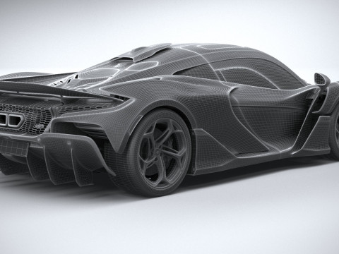 Mclaren W1 2025 Modelo 3D