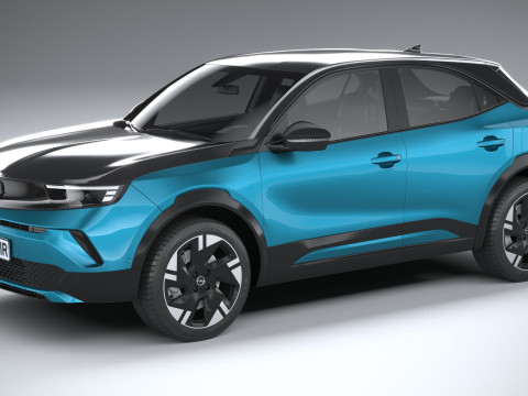 Opel Mokka 2025 3D Модель
